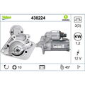 VALEO Starter Anlasser Startanlage 1,2 kW passend für Renault Clio Dacia Duster