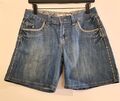 DP Damen blau Denim Tasche Shorts Größe 10/928/