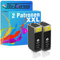 2x Patrone XL Black für Canon Pixma MG5150 MG5150 MG5240 MG5250 MG5340 PGI525