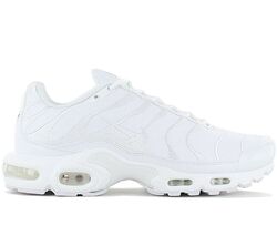 Nike Air Max Plus TN Leather - Triple White - AJ2029-100 Herren Sneaker Schuhe