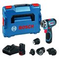 Bosch Professional GSR12V-15 12V 2 x 2,0ah Li-Ion FlexiClick Bohrschrauber L-B...