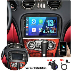 Android 13.0 Carplay GPS Autoradio Für Mercedes Benz SL R230 SL350 SL500 2G+64G