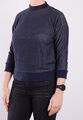 COS Damen Sweater Sweat Tracktop Gr.S (DE 36) Navy Blau 118848