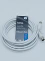 Hama Antennen Kabel 3 m IEC Stecker auf Buchse Koax-Stecker - Koax-Kupplung KK5