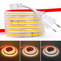 COB LED Streifen 230V IP67 Lichtschlauch Stripe Band Leiste Kette Selbstklebend