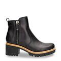 PANAMA JACK Pauline Stiefelette Stiefel Boot Blockabsatz schwarz