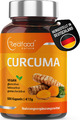 BiO Kurkuma Extrakt ⭐ 500 Kapseln ⭐ hochdosiert 700mg Curcuma Curcumin + Piperin