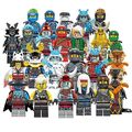 Set mit 24 Ninjago Minifiguren Kai Jay Sensei Wu Meister Bausteine ​​Spielzeug