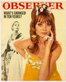 JEAN SHRIMPTON Victoria Ormsby-Gore GRACE KELLY Sandie Shaw UK Observer Magazin