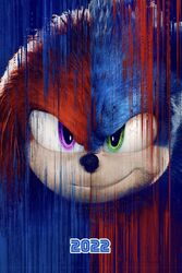 Sonic the Hedgehog 2 Film Poster Druck Kunst Kino A5 A4 A3 A2 A1 MAXI - 1454