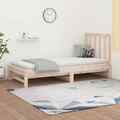 Tagesbett 2x(90x200)cm Massivholz Kiefer Ausziehbett Sofabett Sofa vidaXL