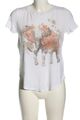 HOLLISTER Print-Shirt Damen Gr. DE 34 weiß-hellgrau-pink Casual-Look