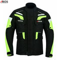 Sommer belüftete Motorradjacke Motorrad Schutzkleidung Bikerjacke Neu Schwarz