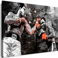 BILDER Leinwand Muhammad Ali Boxer Sport WANDBILDER XXL Kunstdrucke ART Dekor