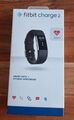 FitBit Charge 2 Fitness Tracker schwarz Uhr Armband Ladekabel NP: 136,-€