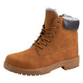 Herren Stiefel Winter Boots Winterstiefel Warm Gefüttert Stiefelette Winterschuh