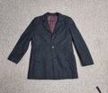 S Oliver Mantel Jacke L 52 Herren Dunkelgrau Kurzmantel Parka Original.