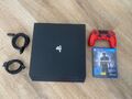 Sony PlayStation 4 Pro 1TB - Schwarz inkl. 1 Controller +  Uncharted 4