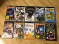 10 PlayStation Portable PSP Spiele, Konvolut, Kinder