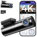 AZDOME True 4K Dash Cam Auto Kamera mit GPS WIFI Sprachsteuerung Nachtsicht+64G