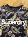 SUPERDRY T-Shirt Herren Hawaii schwarz (Super 5´s Edition) Gr. XXL 2XL NP39,99€