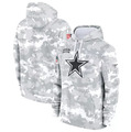 Fit Adult Football-Fan-USA-Salute to Service Arctic Camo Pullover Hoodie