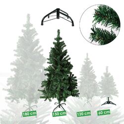 Künstlicher Weihnachtsbaum grün Tannenbaum Christbaum inkl. Ständer 60-180cm