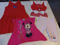 12 teiliges Bekleidungspaket Gr  104 110 Minnie Mouse usw.