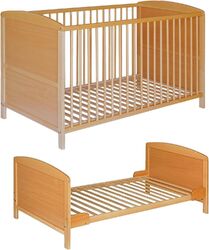 Kinderbett Patrick Gitterbett Babybett Umbaubar Juniorbett 140 x 70 in 2 Farben