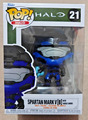 SPARTAN MARK V B WITH BLUE ENERGY SWORD FUNKO POP GAMES HALO #21 (Box wear)