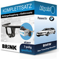 BRINK Anhängekupplung starr und JAEGER E-Satz 7polig für BMW 3er Touring 14- neu