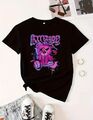 TShirt Bär 🐻 Shirt Damen  Gr L Schwarz