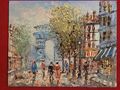 Caroline Burnett (1877-1950) - Paris street scene