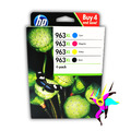 HP 963XL MULTIPACK ORIGINAL - 3YP35AE - HP OFFICEJET PRO 9010 9020 - MHD 2024/25