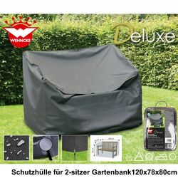 WEHNCKE Gartenmöbel Schutzhülle DELUXE Abdeckung Sitzgruppe Abdeckplane 420 D