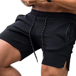 Herren-Badeshorts Badebekleidung Kurze Sommer-Strandhose Mit Kordelzug❀ #N