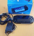 Sony PlayStation Portable Street  PSP E1004 Handheld Konsole Schwarz in der OVP