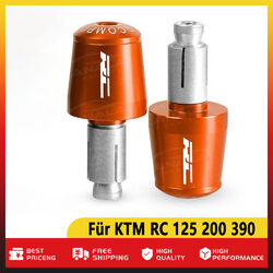 Für KTM RC 125 200 390 2000-2024 Motorrad-Lenker-Endstopfen Zubehör 7/8" 22MM