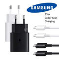 OEM Samsung 25W Super Schnellladegerät Adapter USB-C Galaxy A53 A54 S23 S24 + 5G