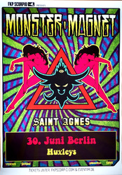 MONSTER MAGNET 2023 BERLIN - orig.Concert Poster - Konzert Plakat - DIN A1
