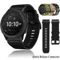 Für Garmin Fenix 3 HR 6 6X Pro 7 7X 5 5X Plus Epix 965 Quick Fit Nylon Armband