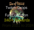 Sea of Thieves Twitch Drops  240+ Rewards, Gold, Obsidian, INSTANT DELIVERY 🔥