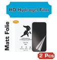 2x Panzerfolie Hydrogel Displayschutzfolie Matt für Samsung Galaxy  A04s A03s S9