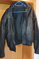 Schwarze Lederjacke Gr.50