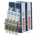 4x 0 242 229 785 Bosch Zündkerze entstört HR8MCV FORD FOCUS Turnier 