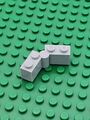 LEGO® 4x Hinge Stein Scharnier Brick 1x4 - 3830+3831 Hellgrau Light Bluish Gray