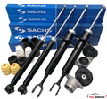 4x SACHS Stoßdämpfer + domlager hinten + vorne für Audi A6 4F2 C6 4FH