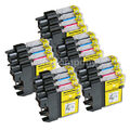 20x DRUCKER PATRONE LC-980 kompatibel zu Brother DCP 145c 165c 167c 195c 365c MF