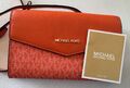 MICHAEL KORS CHARLOTTE orange TASCHE Crossbody