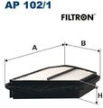 FILTRON AP102/1 Luftfilter Luftfiltereinsatz für Honda 